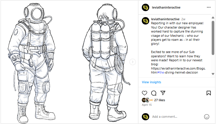 Instagram Post on Characters